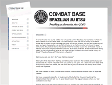 Tablet Screenshot of combatbase.co.uk